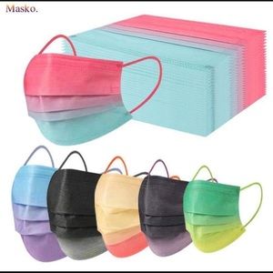 Multicolored Surgical Masks